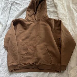 Brown Set Active Hoodie Sweater